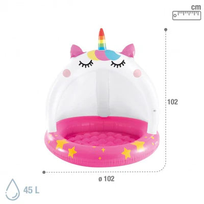 Piscina infantil Unicornio