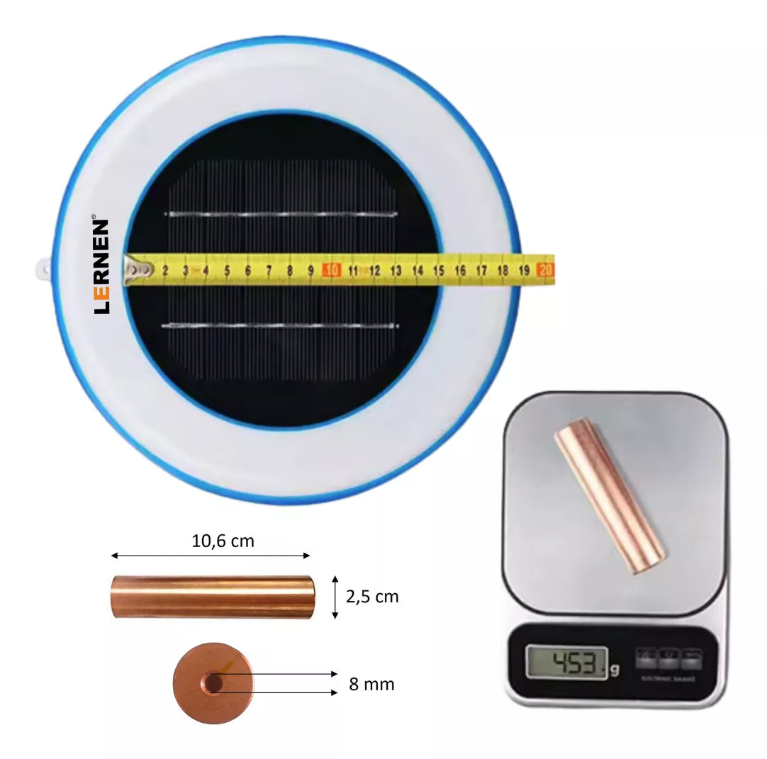 Ionizador Solar Flotante 100m3 Vulcano